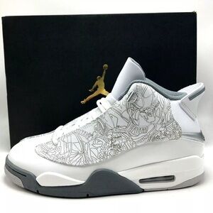 Air Jordan Dub Zero White/Metallic Silver/Cool Grey